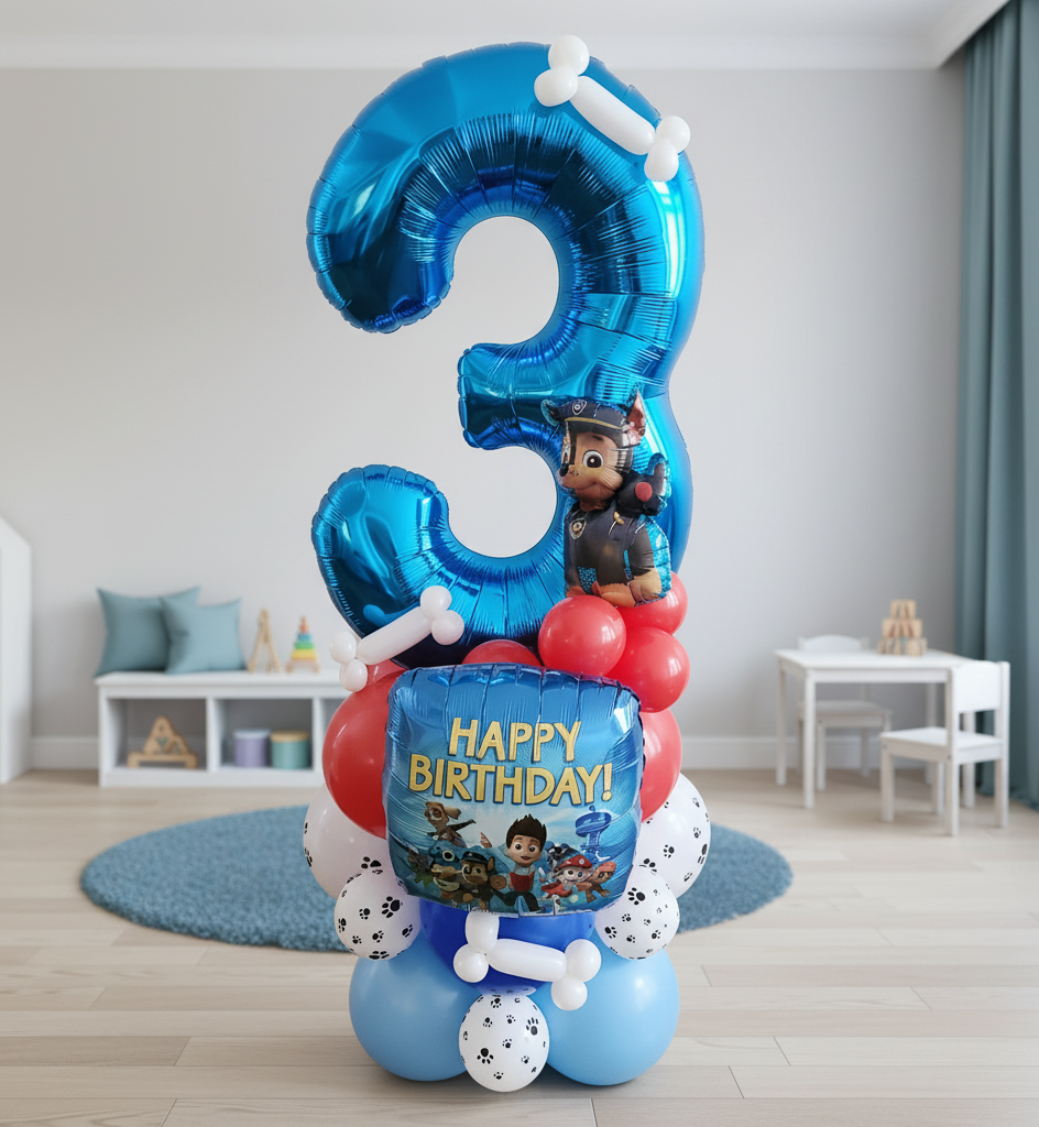 Paw Patrol Balloon Bouquet