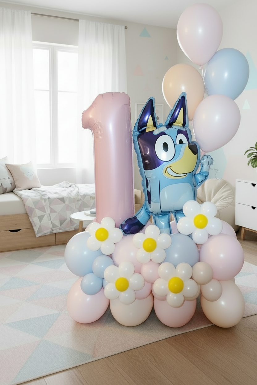 Bluey Balloon Bouquet