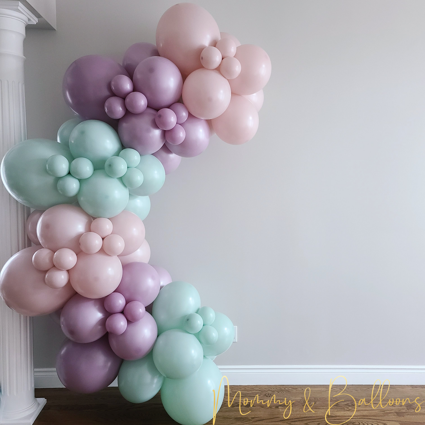 "Pastel" Balloon Garland To Go