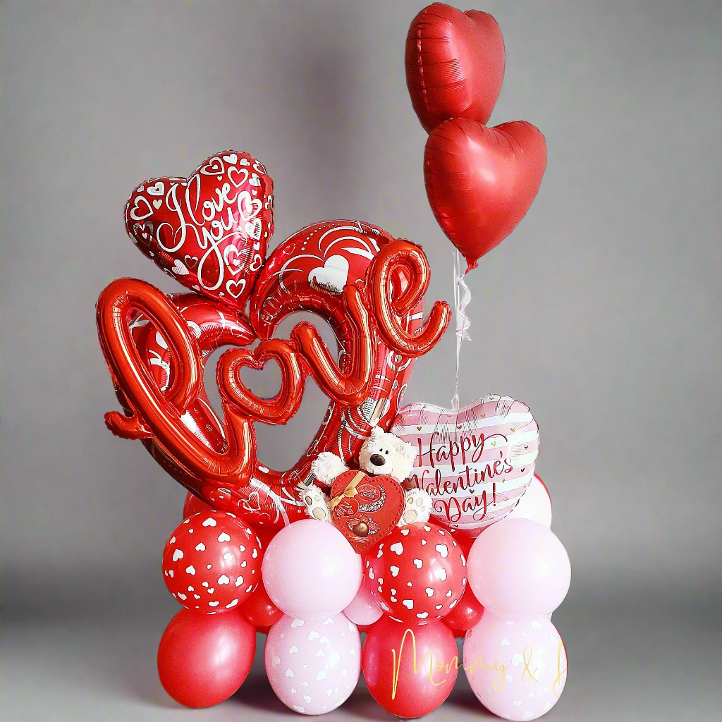 "Love" Balloon Bouquet