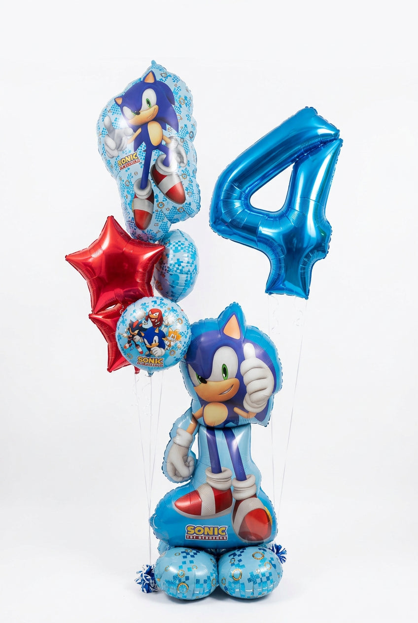 Sonic the Hedgehog Balloons - 7-Piece Birthday Balloons | Oshawa & Durham Region