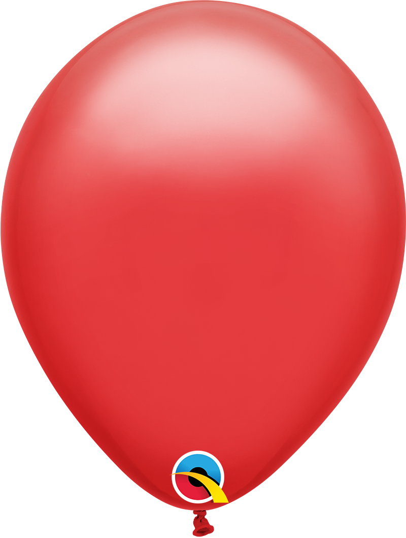 "Rainbow" 11" Helium filled latex balloon
