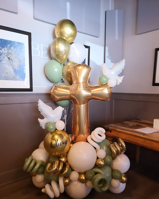 "First Communion" Balloon Bouquet
