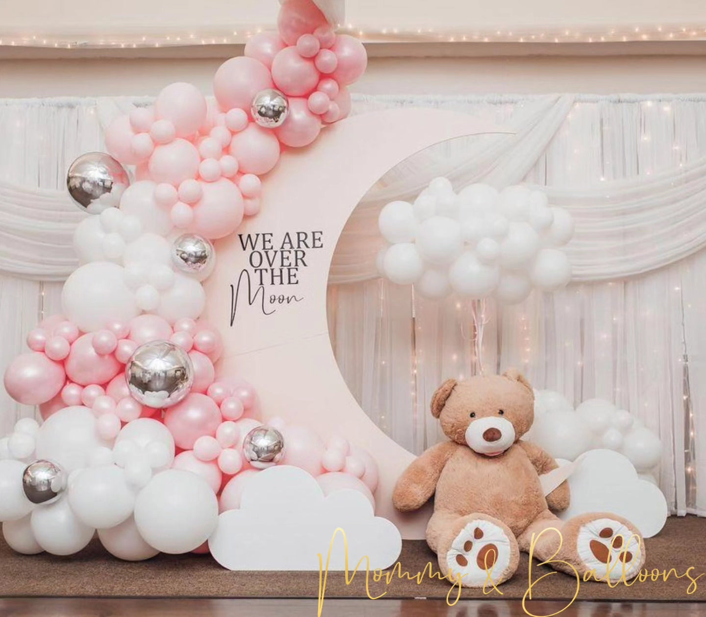 "Over The Moon" Balloon Decor Package