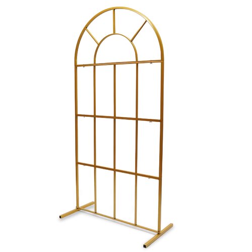 Gold French Window Backdrop (for rent)