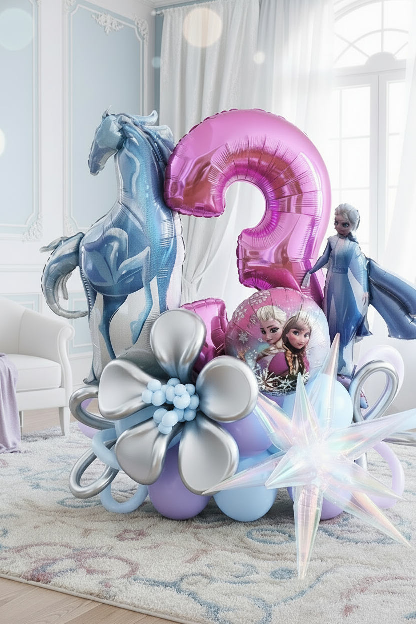 Frozen Balloon Bouquet