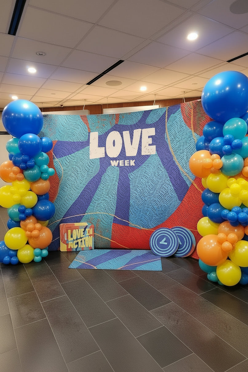Organic Balloon Tower