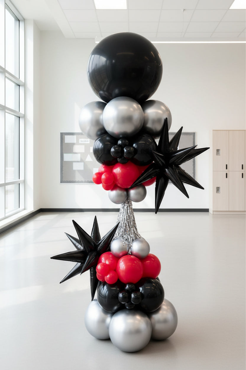 Graduation Balloon Tower