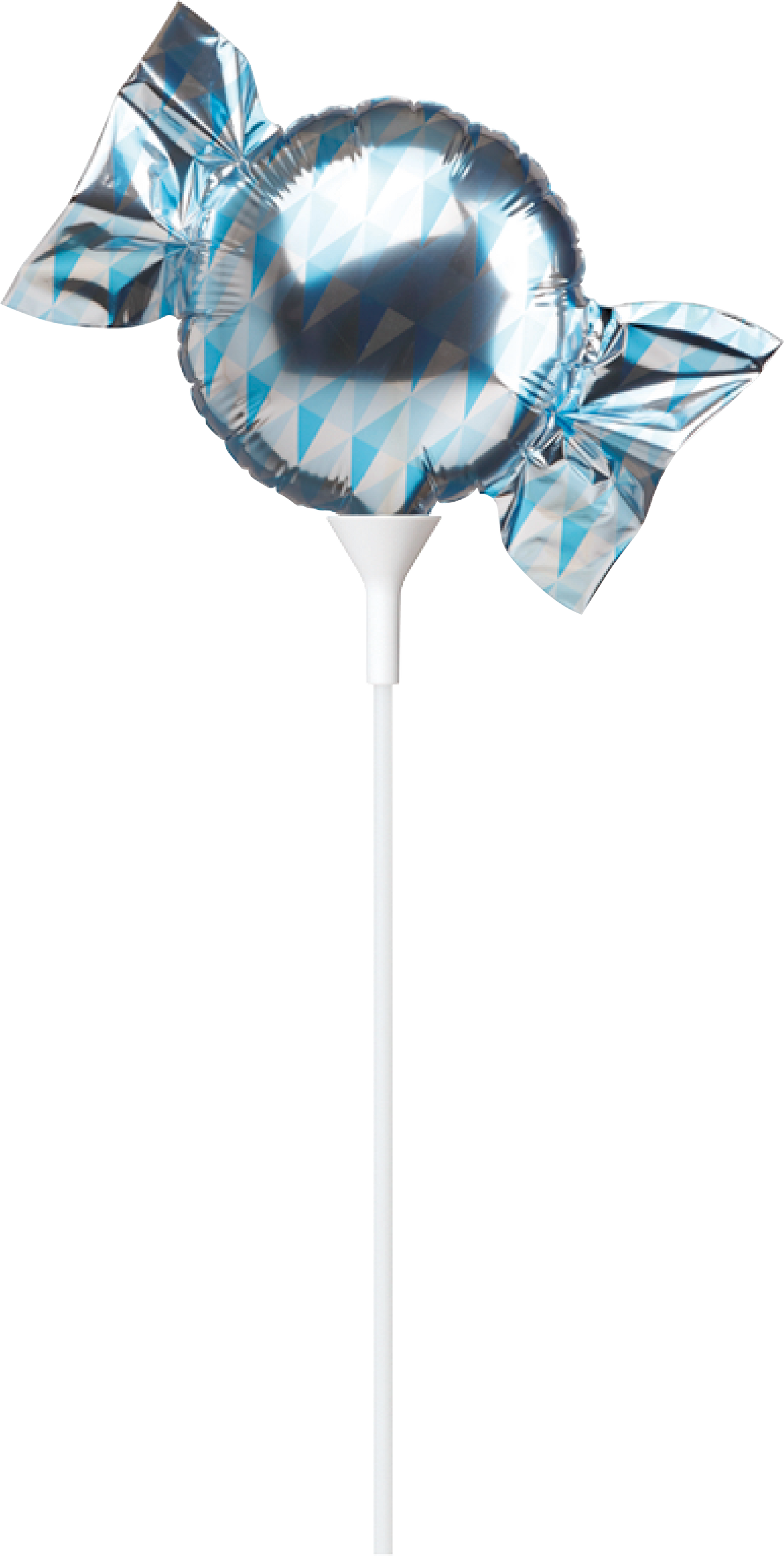 Geometric Candy Blue