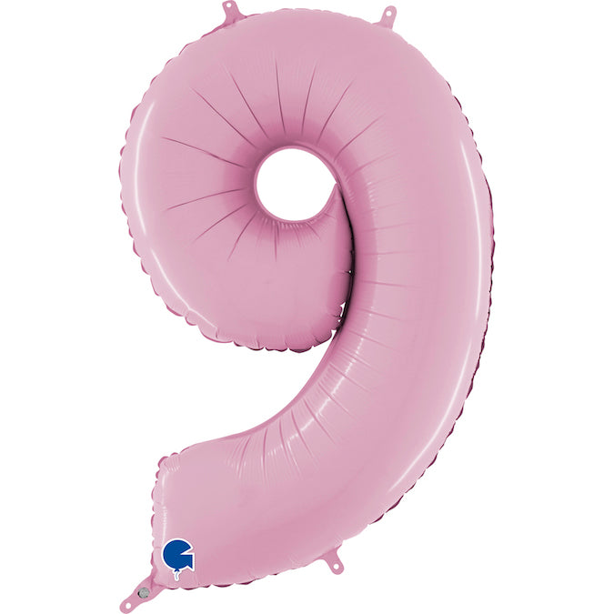 Foil Number Balloon 26" Pastel Pink