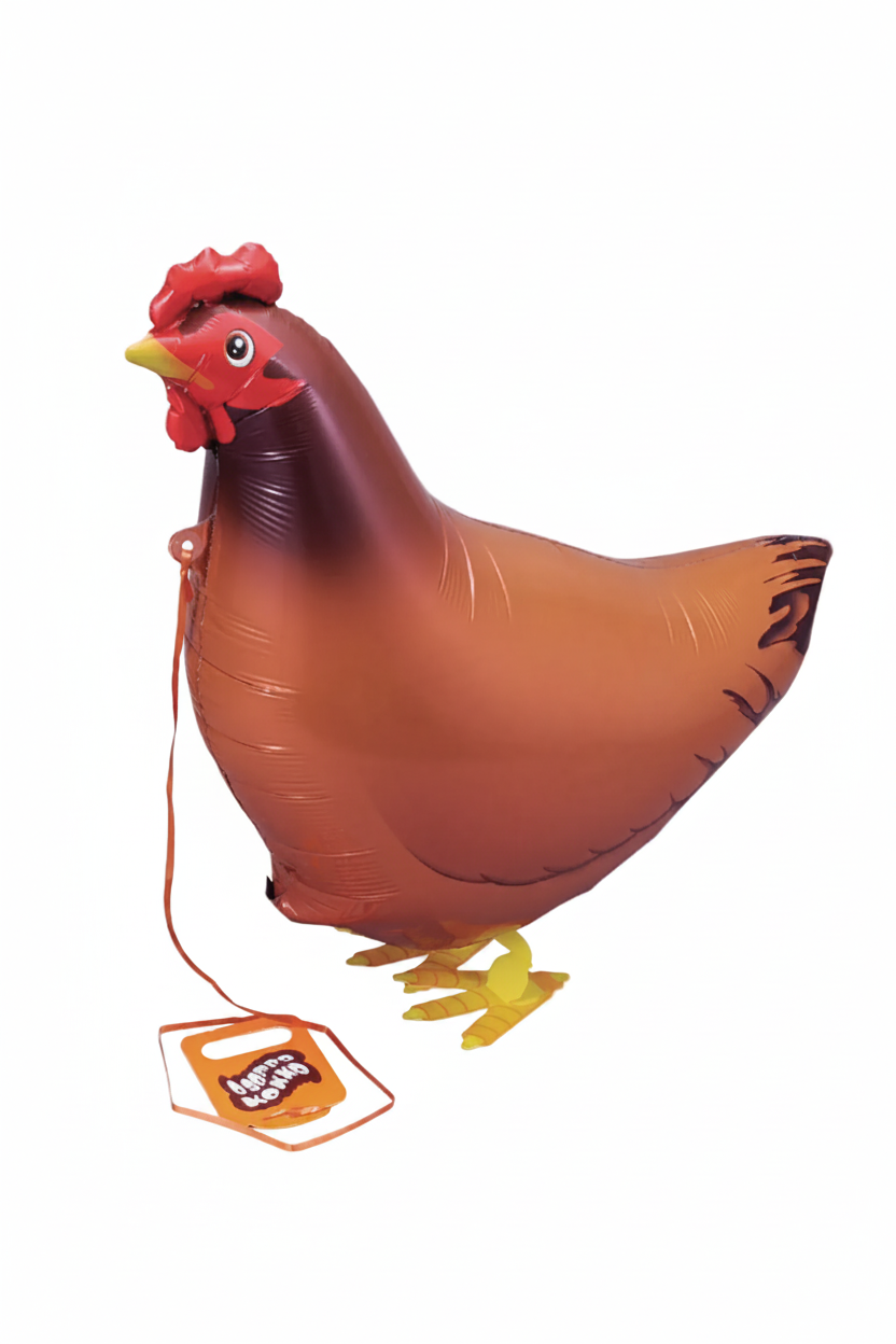 Walking Chicken Balloon | Walking Pet Balloon for Kids