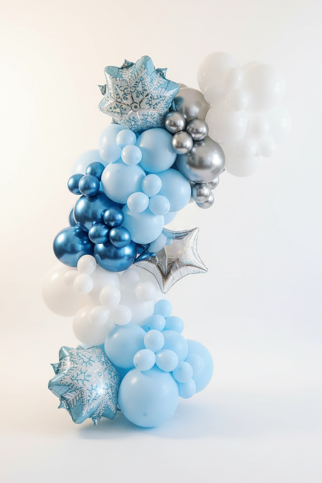"Frozen" Balloon Garland To Go