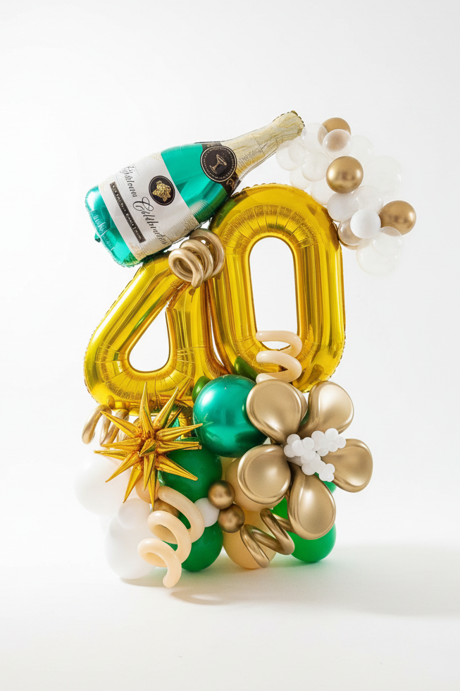 Anniversary Number Balloon Bouquet