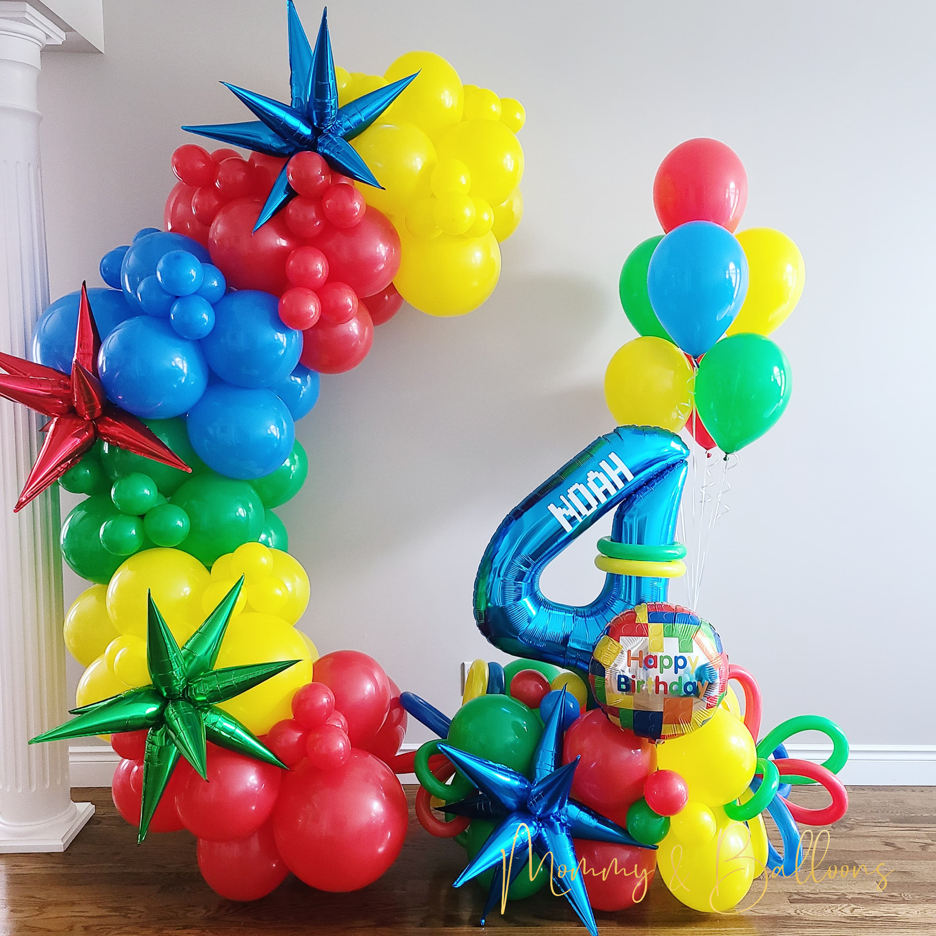 Lego discount balloon arch