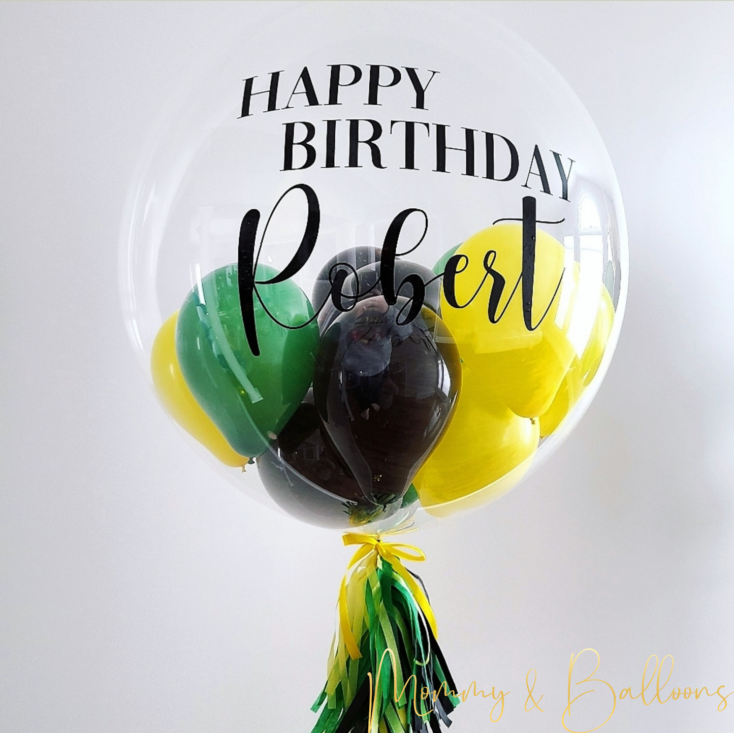 Custom Bubble Helium Balloon