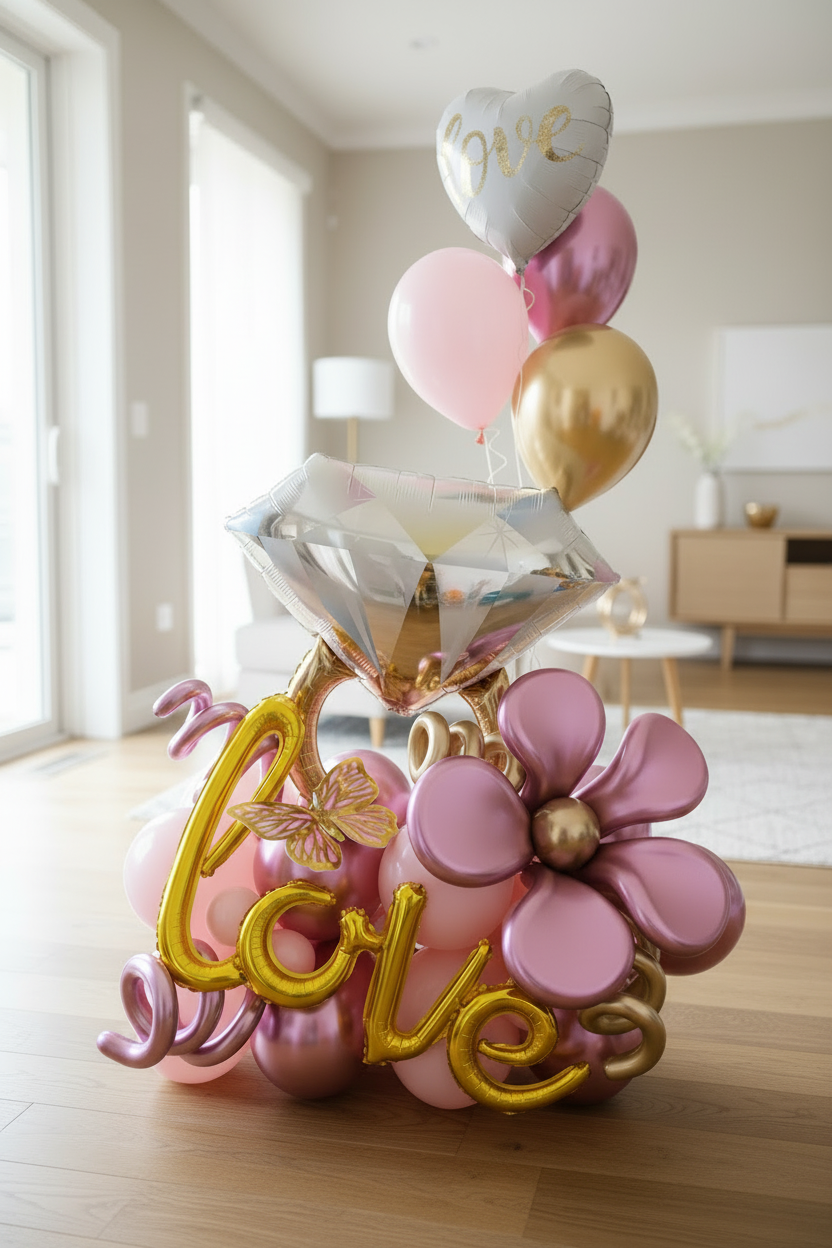 Engagement Balloon Bouquet