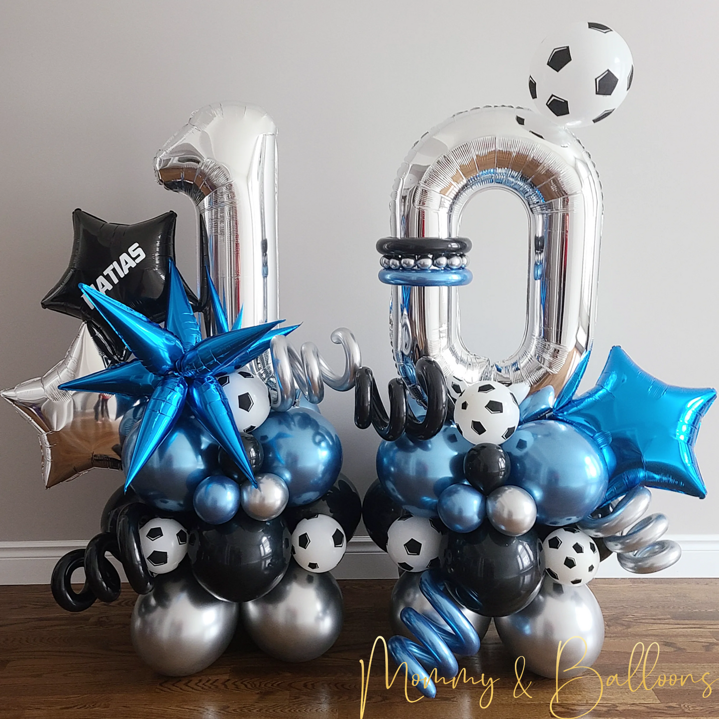 "Soccer" Balloons Bouquet