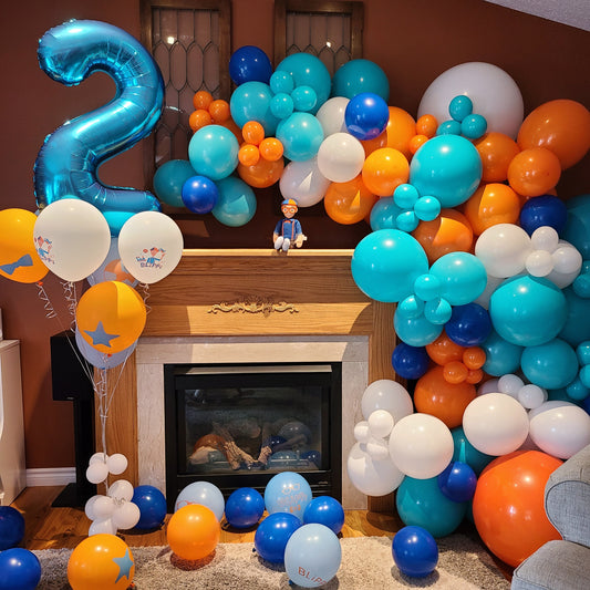 "Blippi" Balloon Garland Package