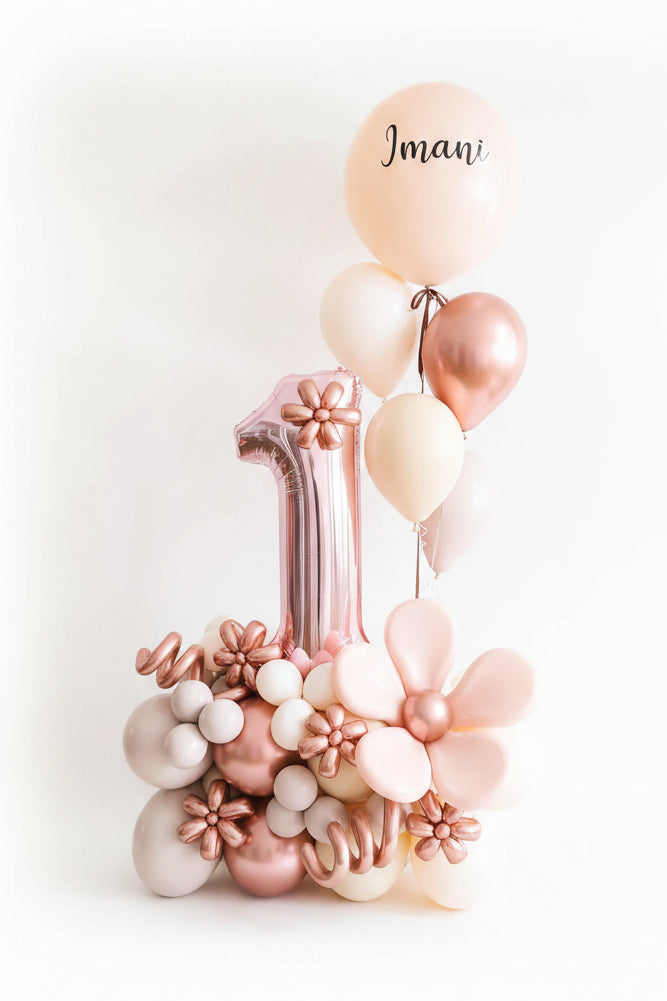 Birthday Number Balloon Bouquet
