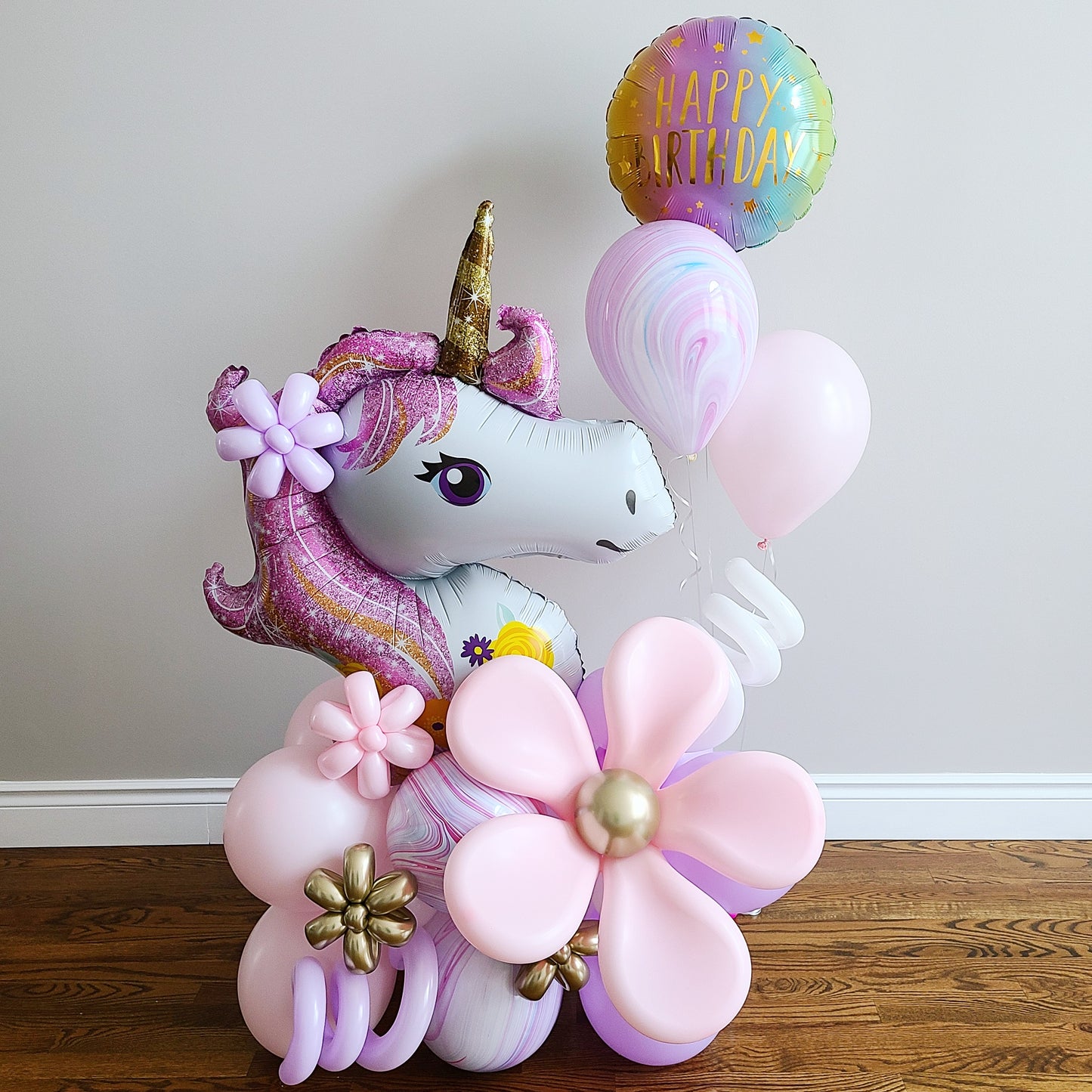 "Unicorn" Balloon Bouquet