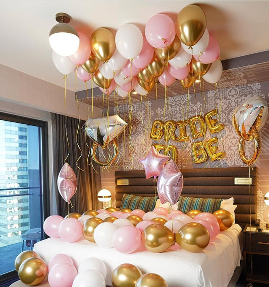"Bride to Be" Helium Balloons Celebration Set