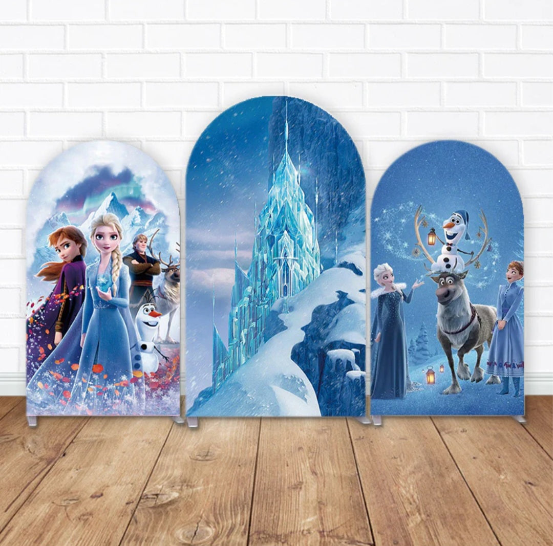 "Frozen" Chiara Backdrops (set of 3)