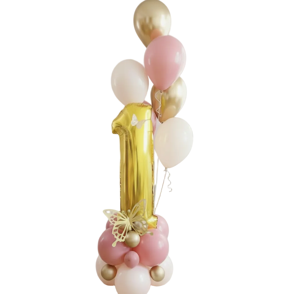 Rosewood Birthday Balloon Bouquet