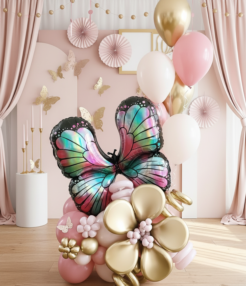 "Butterfly" Balloon Bouquet
