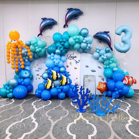 "Under the sea" Balloon Decor Package