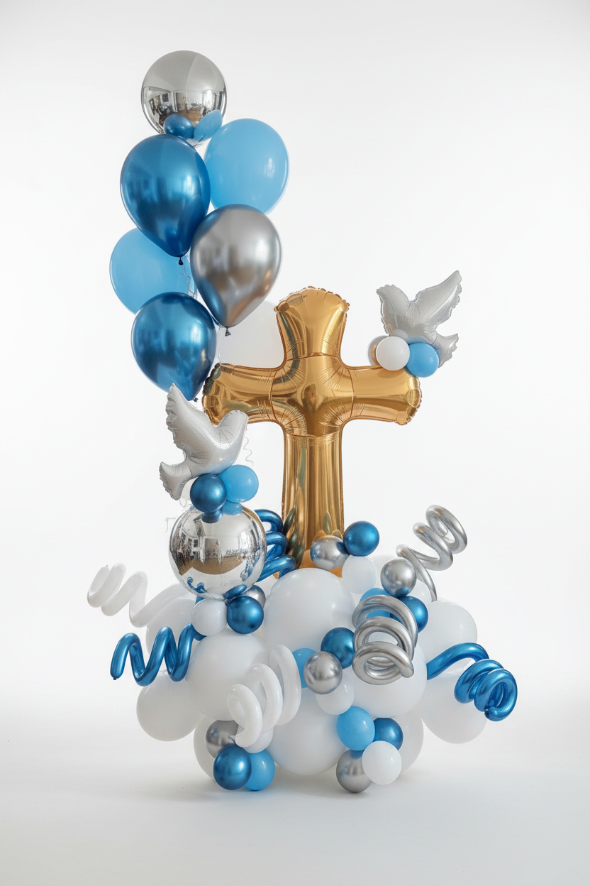 First Communion Balloon Bouquet