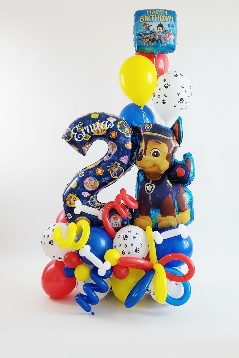 Paw Patrol Balloon Bouquet
