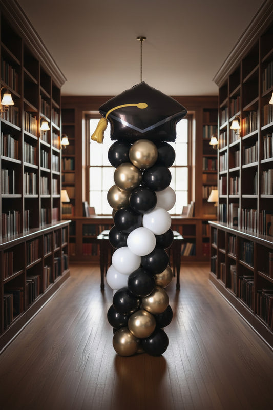 Graduation Balloon Tower