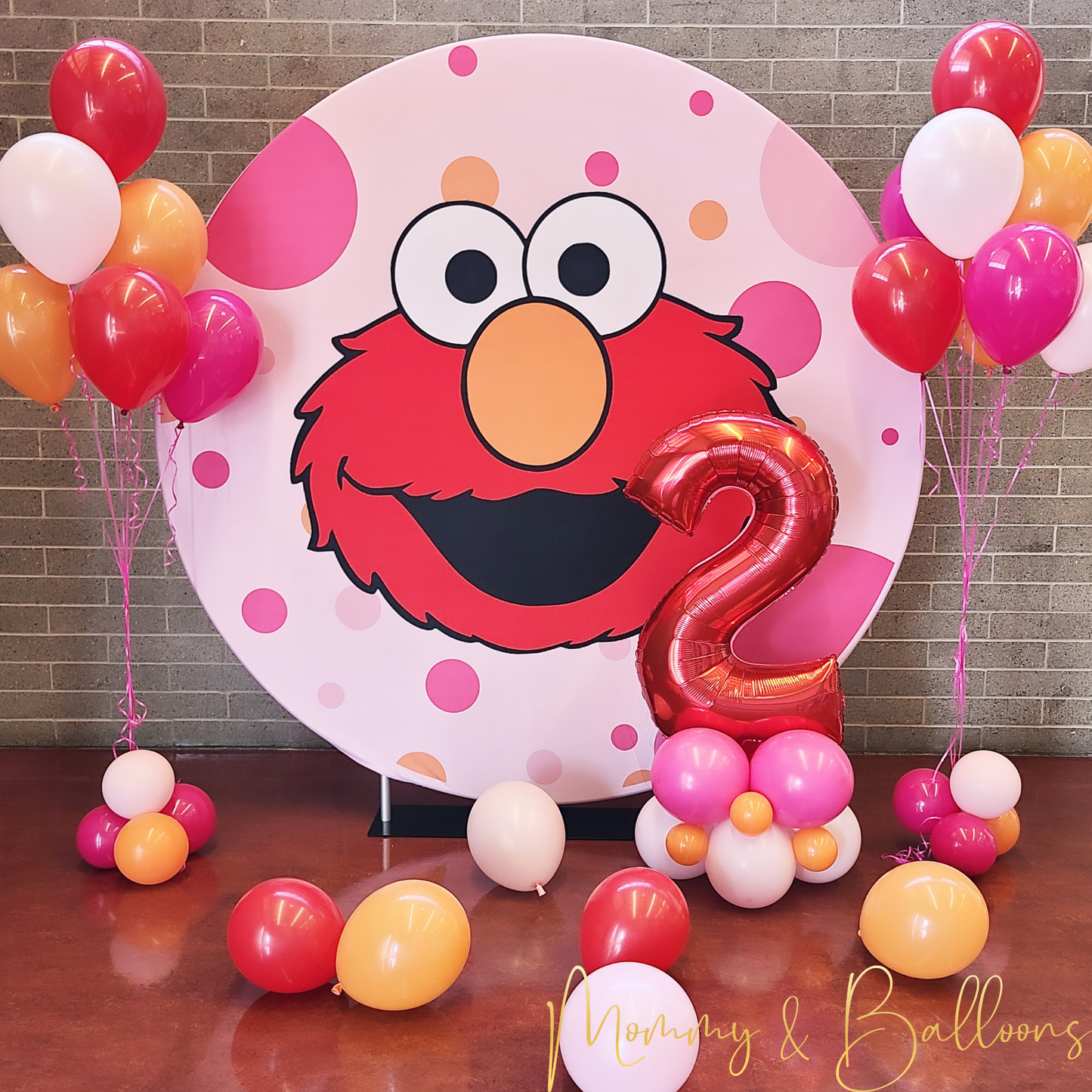 "Elmo" Picture-perfect Party Balloon Decor Package