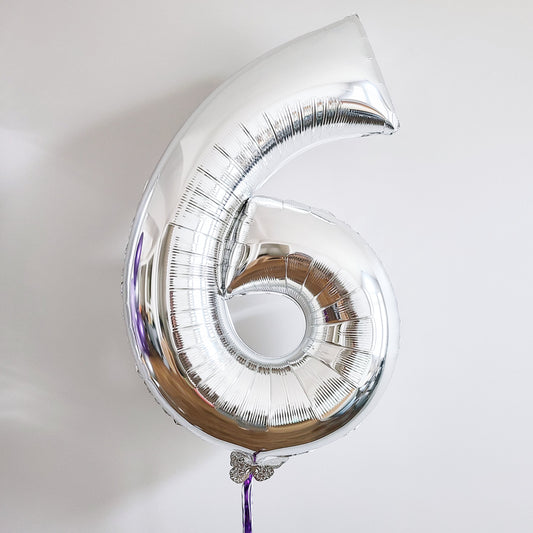 "Jumbo Number" Helium Balloon