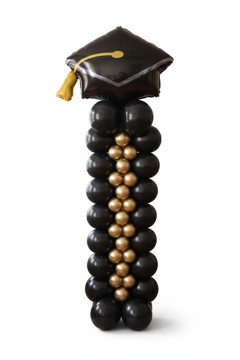 Graduation Balloon Tower