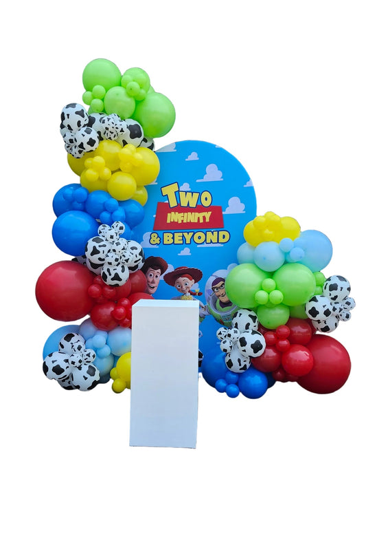 TWO Infinity & Beyond Picture-Perfect Party Balloon Decor Package