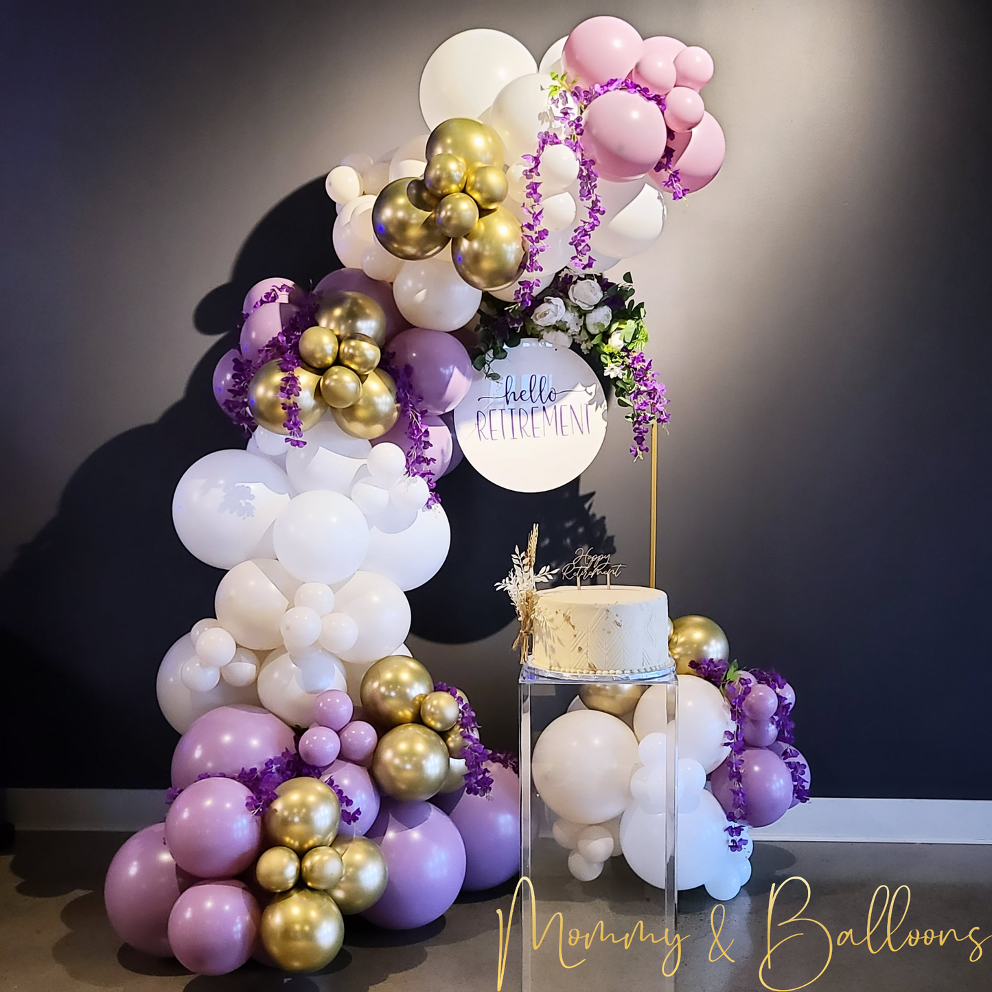 "Lavender" Balloon Decor Package