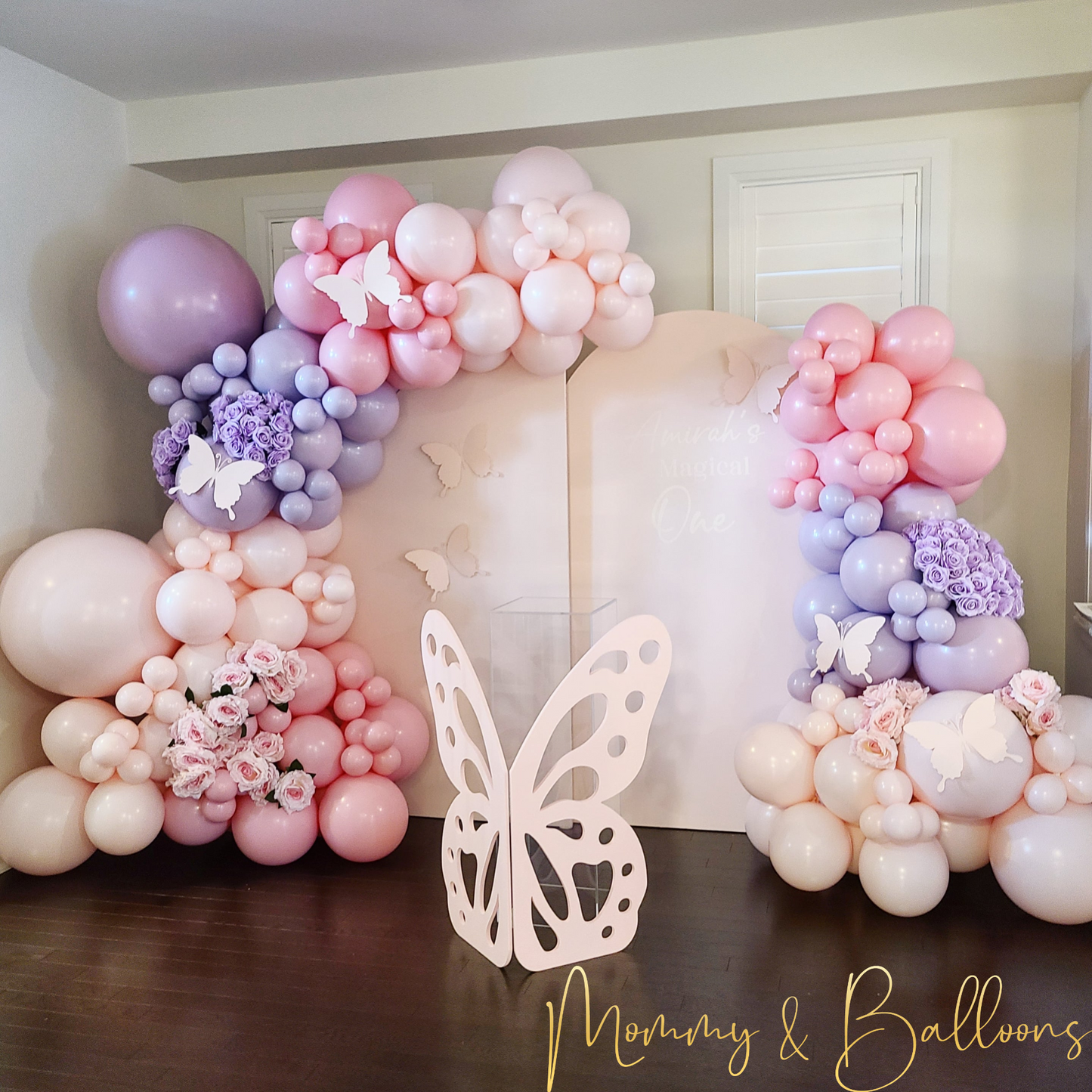 "Butterflies" Balloon Decor Package