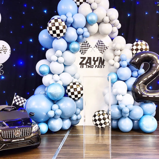 "Two Fast" Balloon Decor Package