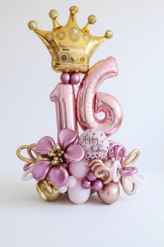 Sweet 16 Balloon Bouquet