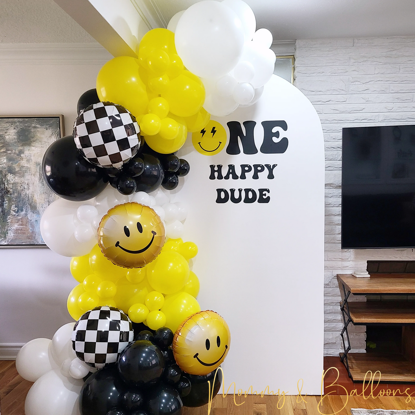 "ONE Happy Dude" Balloon Decor Package