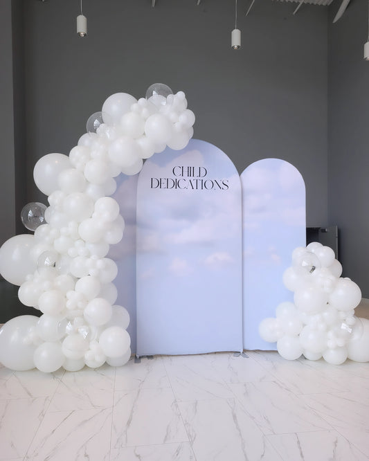Organic Balloon Garland by Foot