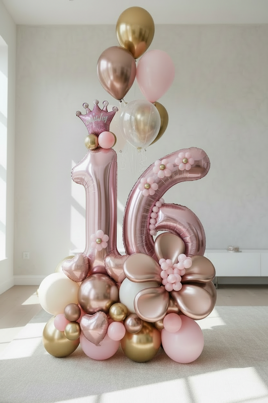 Birthday Princess Balloon Bouquet