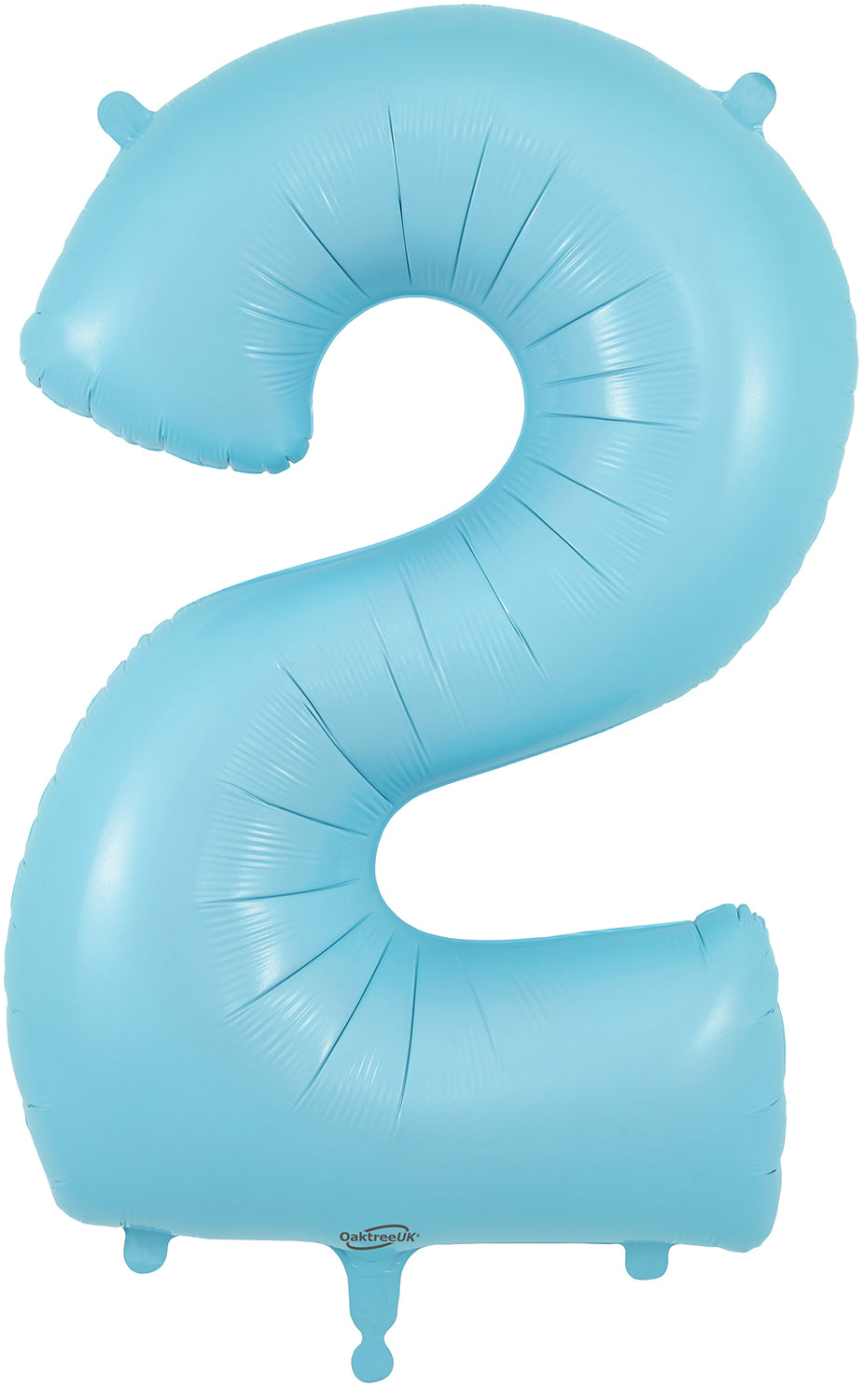 Foil Number Balloon 34" Matte Blue