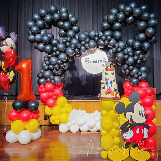 "Mickey Mouse" Balloon Decor Package