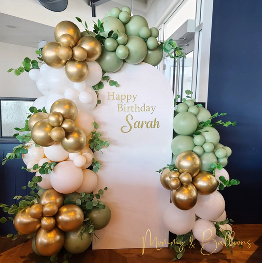 "Euqalyptus" Balloon Decor Package