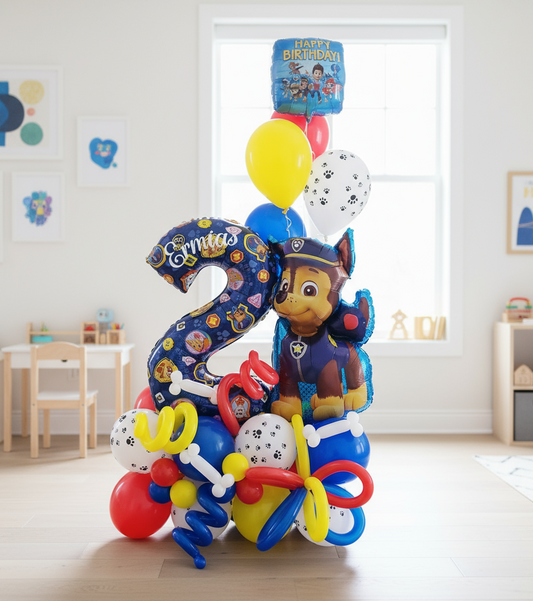 Paw Patrol Balloon Bouquet