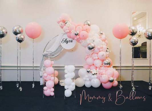 "Pretty in pink" Balloon Decor Package