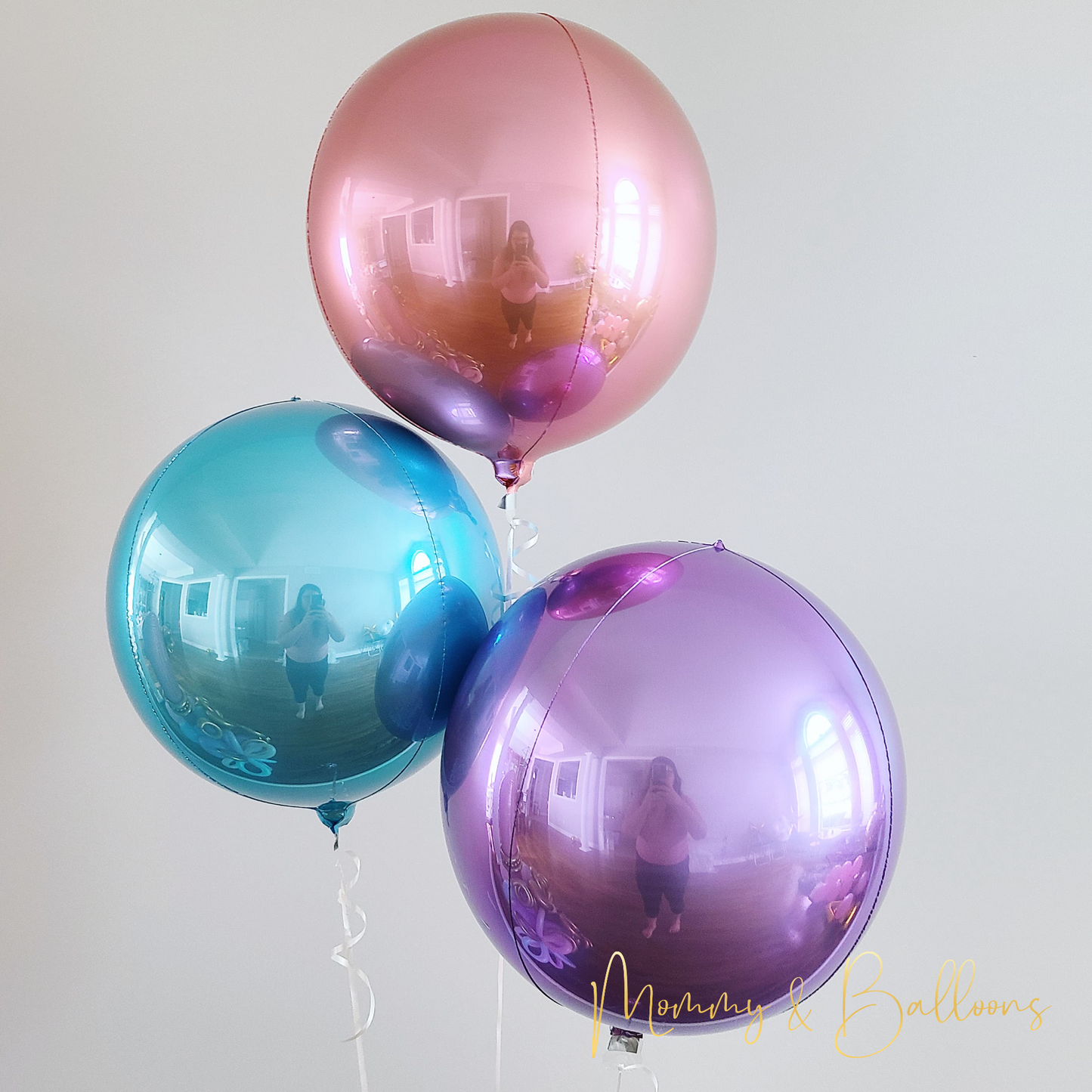 "Shiny Orbz" 10" Helium Balloons (1 total)