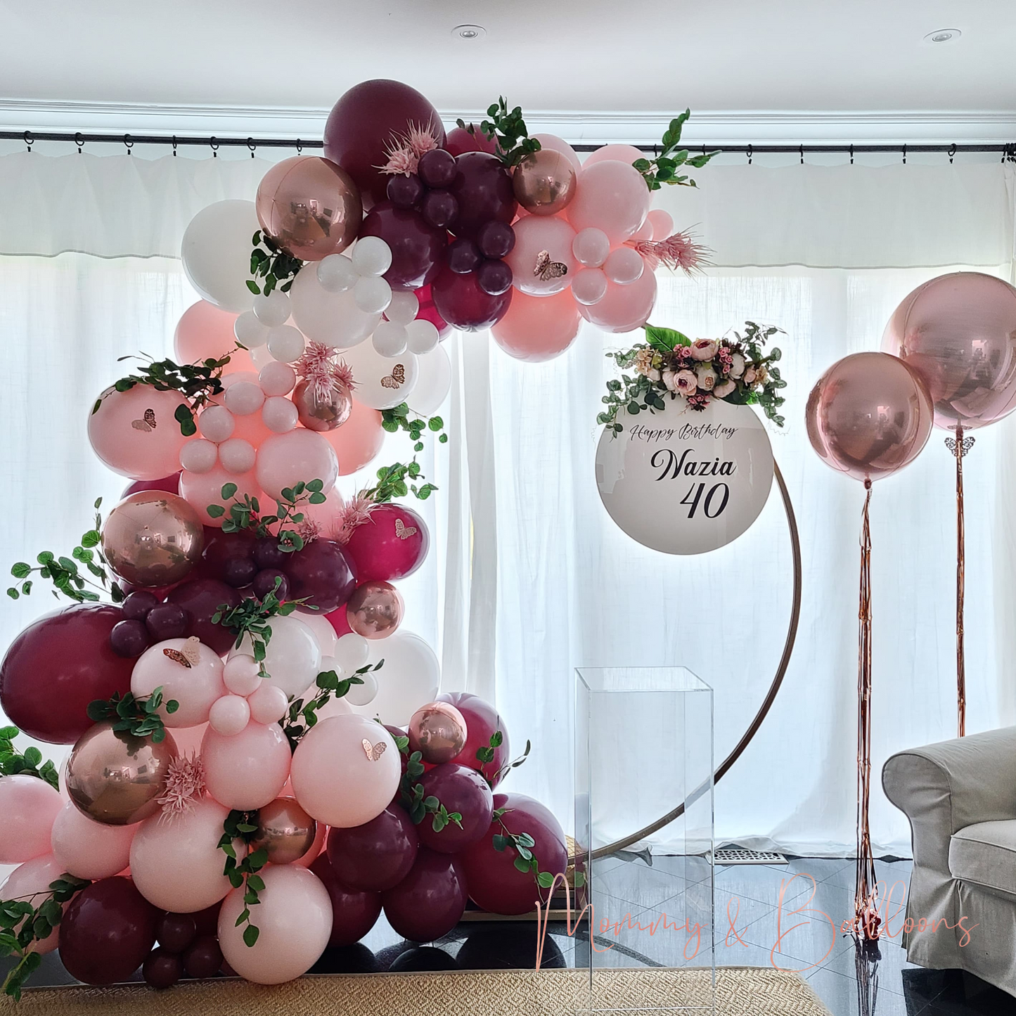 "Sangria" Balloon Decor Package